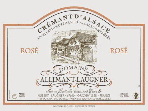 Allimant-Laugner Cremant d'Alsace Rosé NV