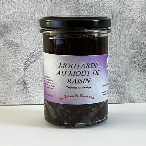Produit Pic Moutarde Au Moût de Raisin (purple mustard) 210 grams (7.5oz)